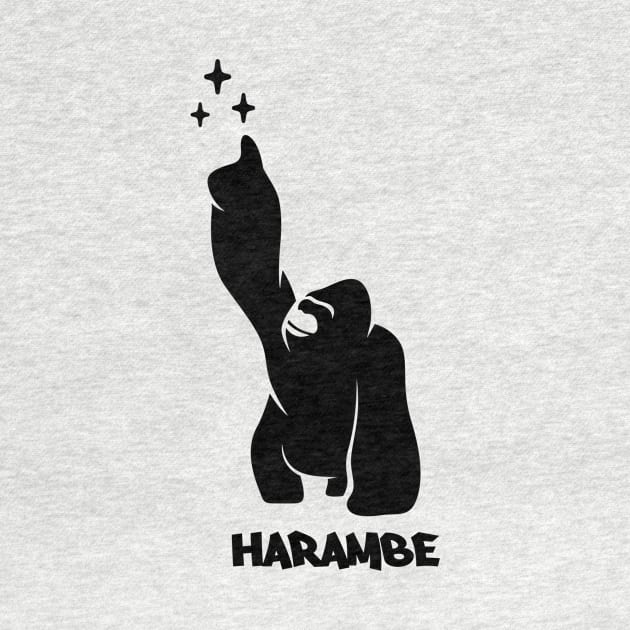 Harambe Gorilla by S_Art Design